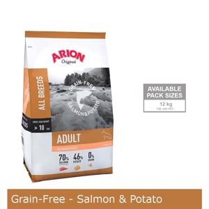 Arion Grain-Free Salmon 12kg.